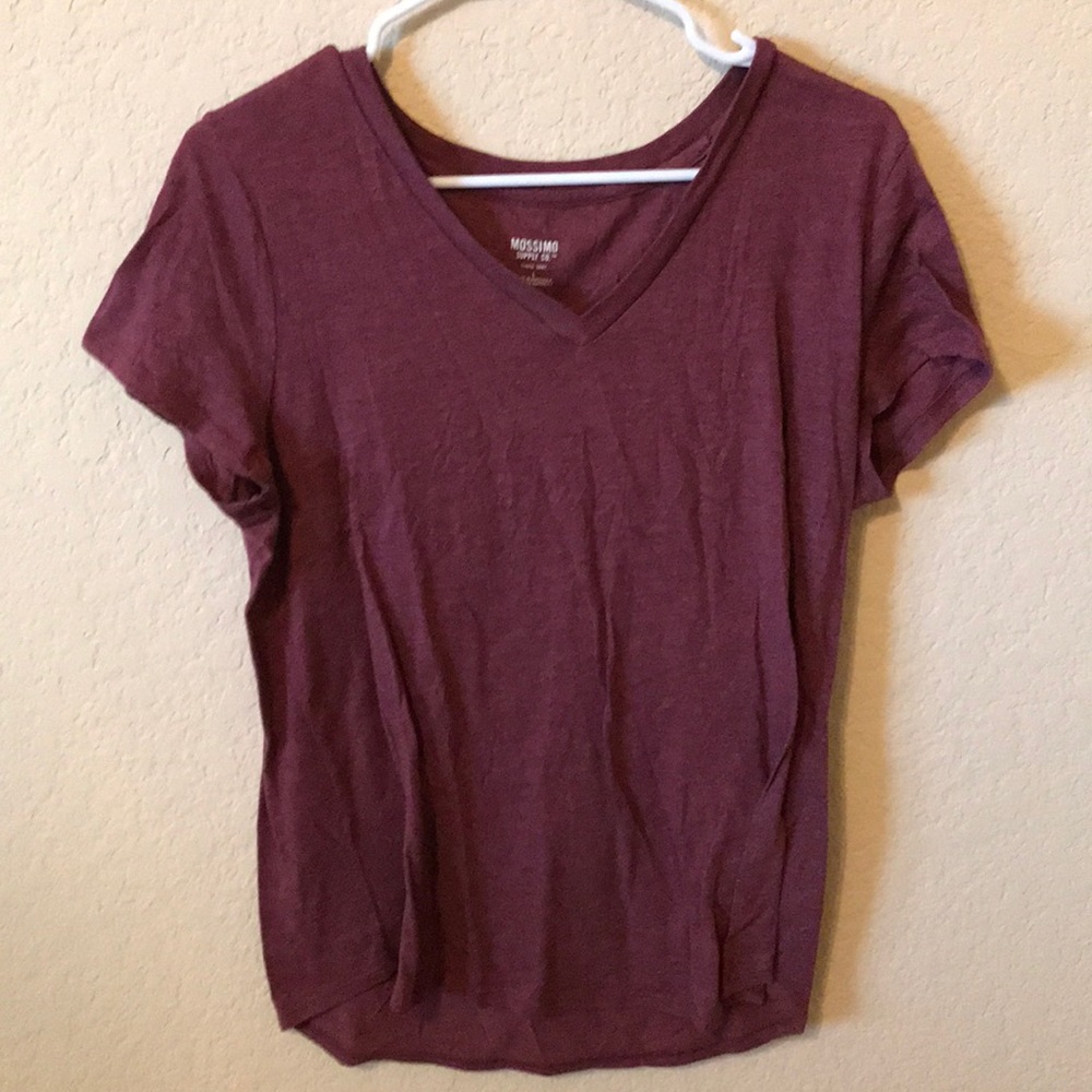Mossimo V-Neck Tee Size Large